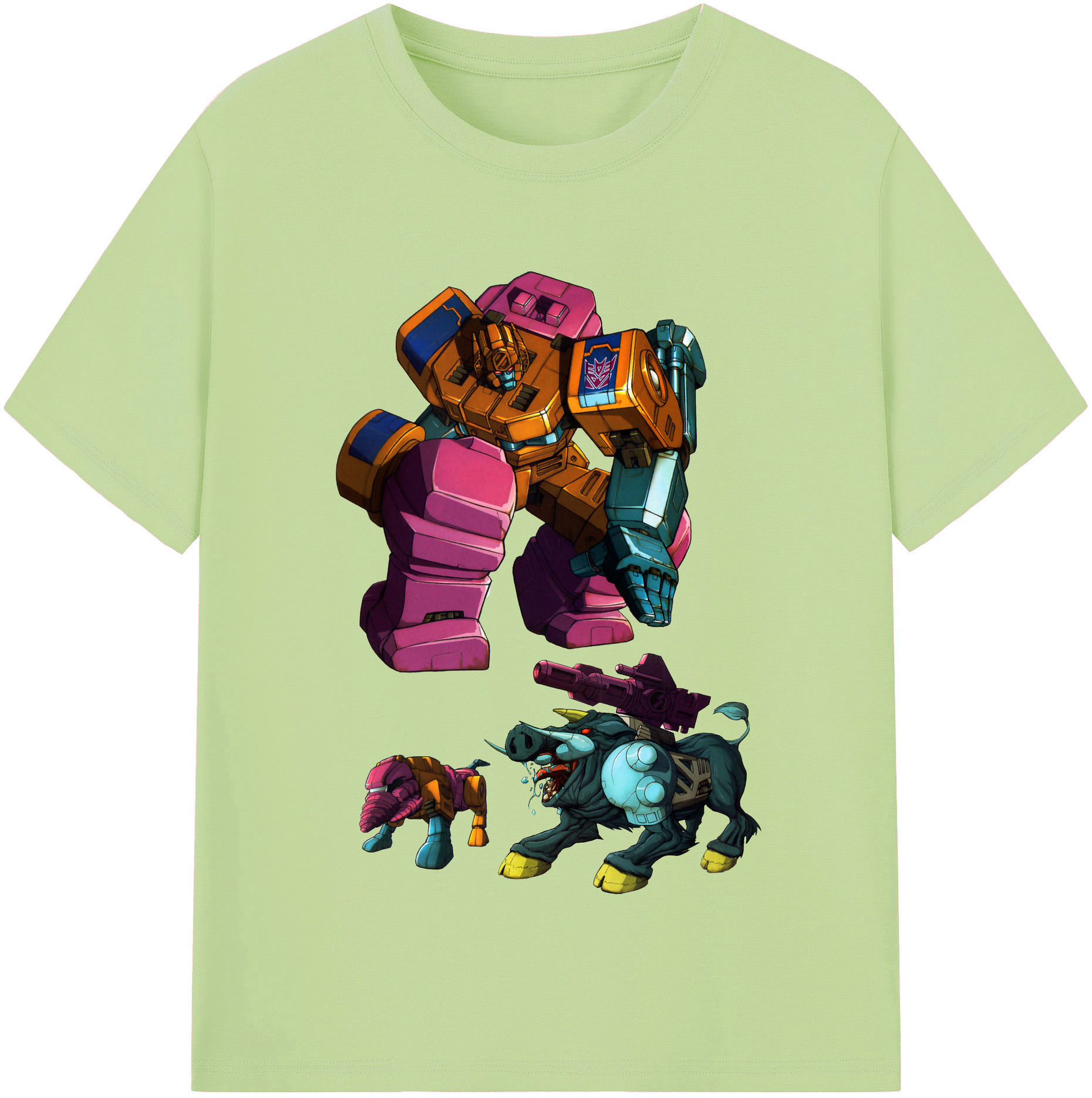 （画像用）  綿100％半袖Tシャツ（フロントプリント）